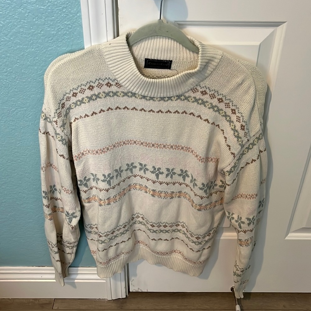 Charter Club Isle Print Sweater